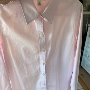 Banana Republic blouse light blush